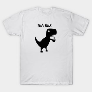 Silhouette tea rex T-Shirt